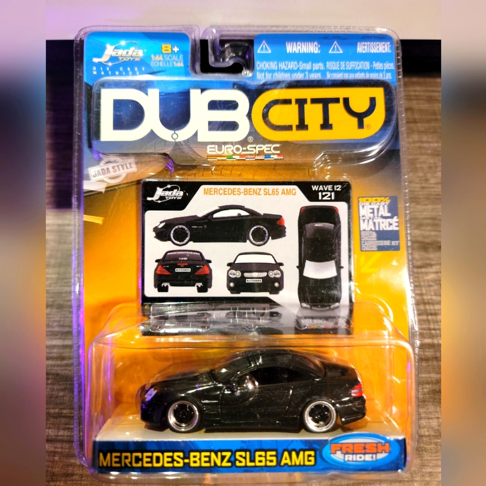 JADA TOYS DUB CITY EURO-SPEC MERCEDES-BENZ SL65 AMG WAVE 12 #121